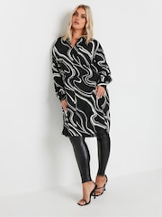 Yours Curve Langärmeliges Shirt (Longline) - Bild 9 von 11