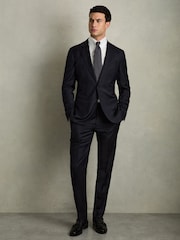 Reiss White Caldwell Regular-Fit Cotton Pin-Collar Shirt - Image 3 of 7