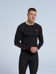 Animal Black Mens Off Piste Thermal Top - Image 2 of 4