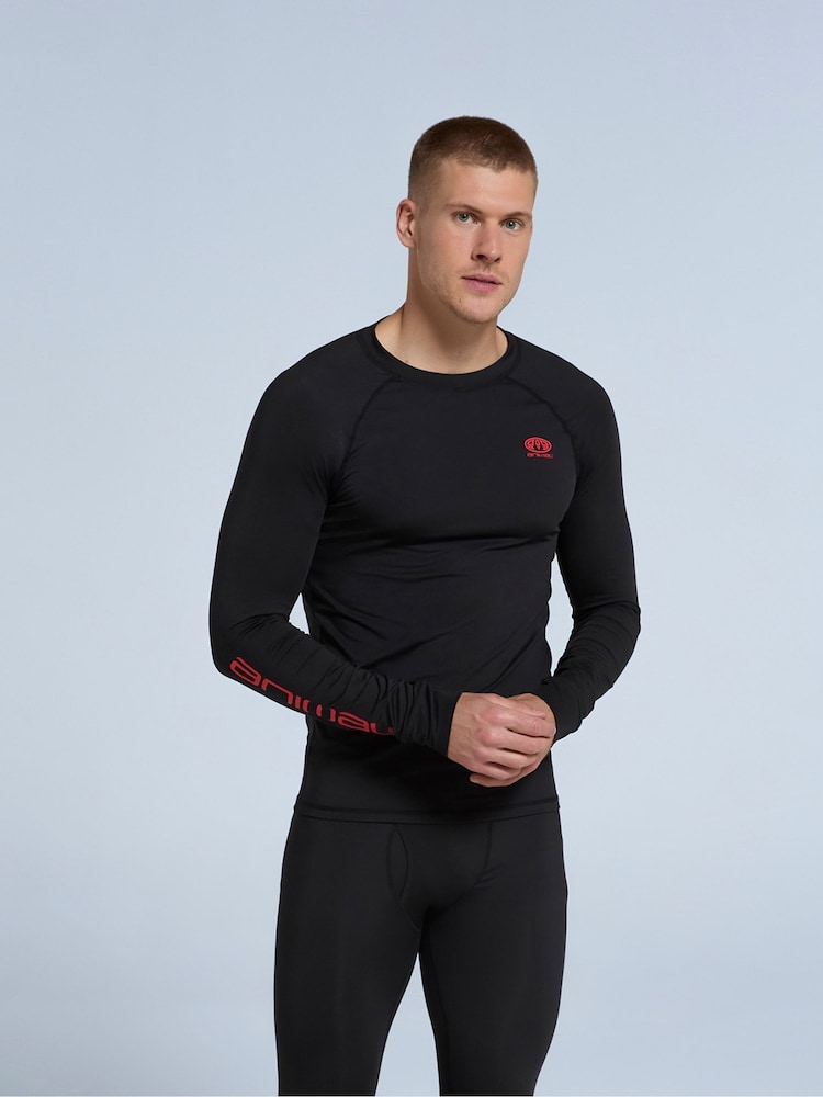 Animal Black Mens Off Piste Thermal Top - Image 2 of 4
