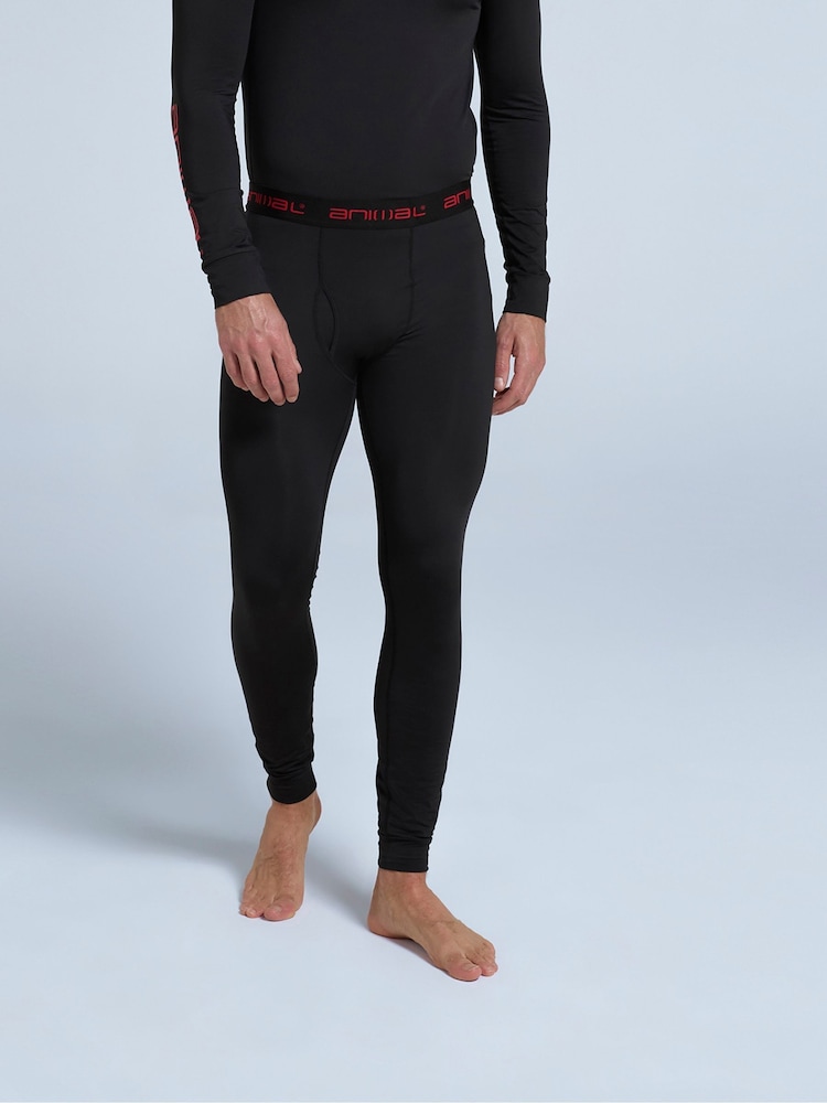 Animal Black Mens Off Piste Thermal Leggings - Image 2 of 4