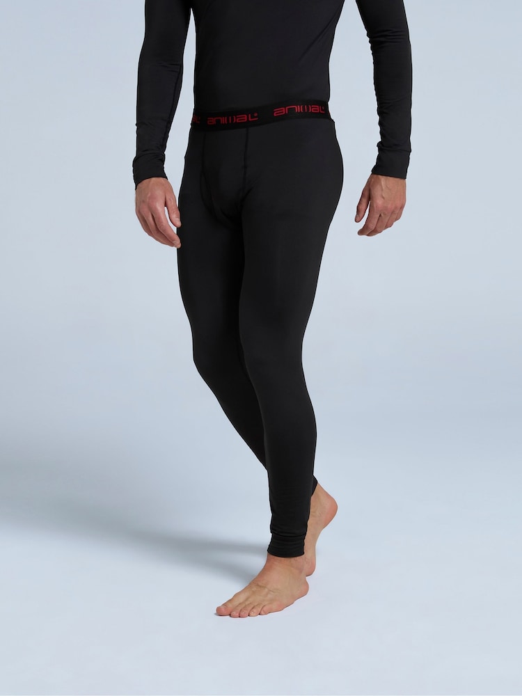 Animal Black Mens Off Piste Thermal Leggings - Image 4 of 4