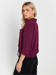 PixieGirl Petite Red Drawcord Shirt - Image 3 of 5