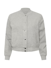 PixieGirl Petite Grey Bomber Jacket - Image 5 of 5