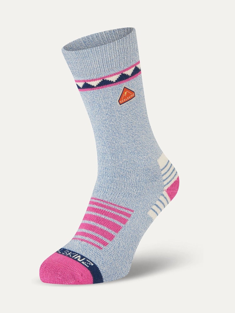 Sealskinz Kimberley Bamboo Mid Length Hiking Socks - Image 1 of 3