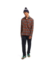 Sealskinz Orange Thrigby Checkered Buttoned Down Shirt - Image 4 of 6
