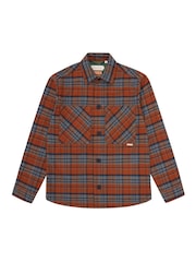 Sealskinz Orange Thrigby Checkered Buttoned Down Shirt - Image 6 of 6