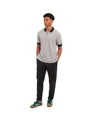 Sealskinz Blue Dersingham Short Sleeve Printed Polo Shirt - Image 4 of 5