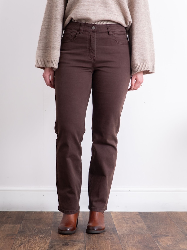 Lakeland Clothing Slim Fit Cotton Jeans - Image 2 of 4 Lakeland Clothing Slim Fit Cotton Jeans - Image 2 of 4
