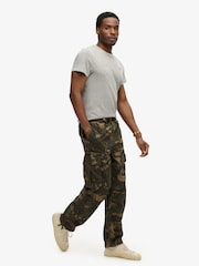 Superdry Green Baggy Parachute Joggers - Image 4 of 4