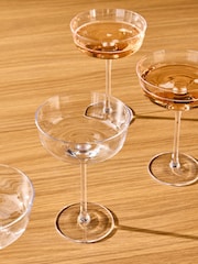 MADE.COM Set of 4 Clear Velma Crystal Cocktail Glasses - Image 2 of 4