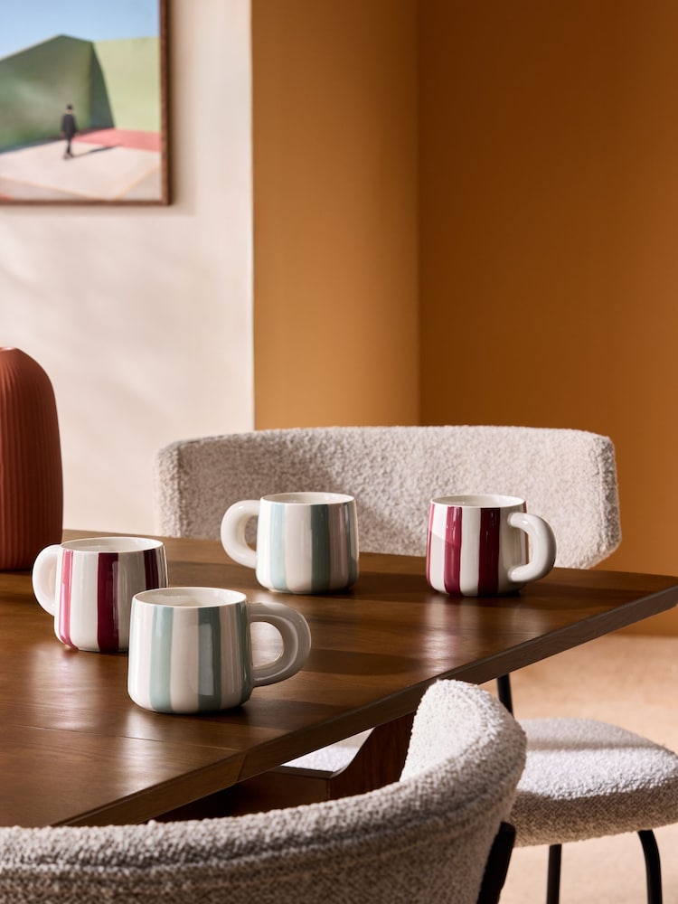 MADE.COM Set of 4 Multi Sable Mugs - Image 1 of 2