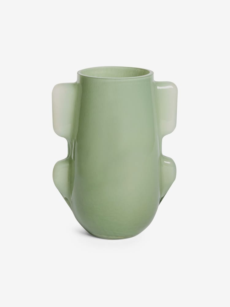 MADE.COM Green Mira Glass Vase - Image 4 of 4
