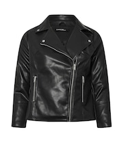 Evans PU Biker Black Jacket - Image 5 of 5