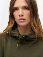 Superdry Green Tattoo Rhinestone Hoodie Dress - Image 3 of 3
