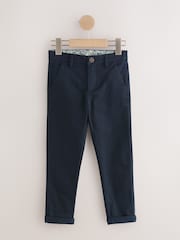 Navy Blue Premium Chino Trousers (3-16yrs) - Image 5 of 8