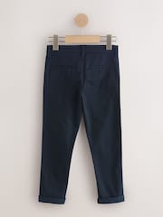 Navy Blue Premium Chino Trousers (3-16yrs) - Image 6 of 8