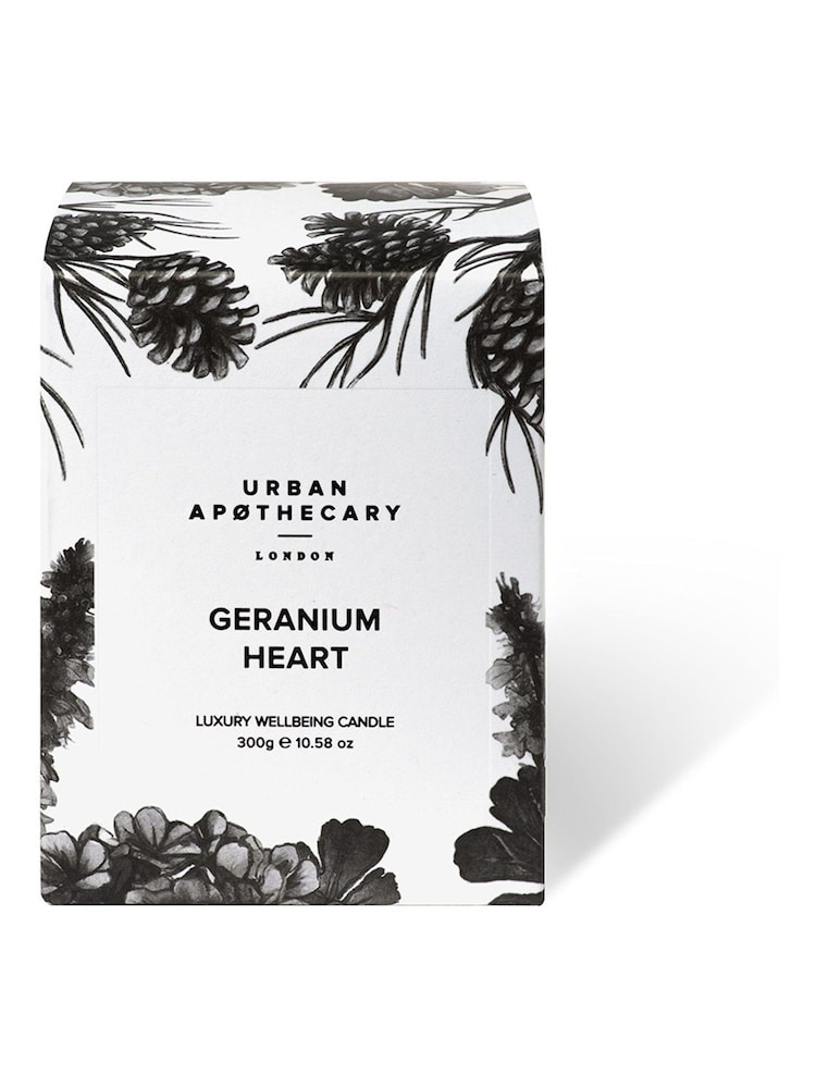 Urban Apothecary Geranium Heart Luxury Candle 300g - Image 3 of 3