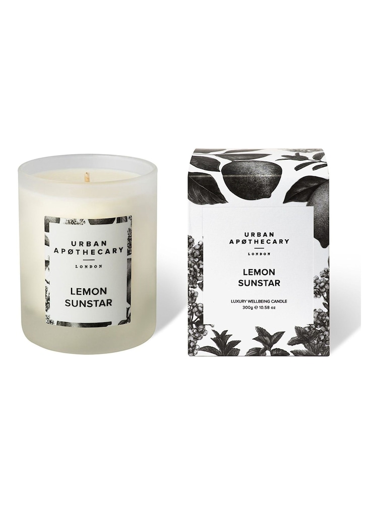 Urban Apothecary Lemon Sunstar Luxury Candle 300g - Image 2 of 3