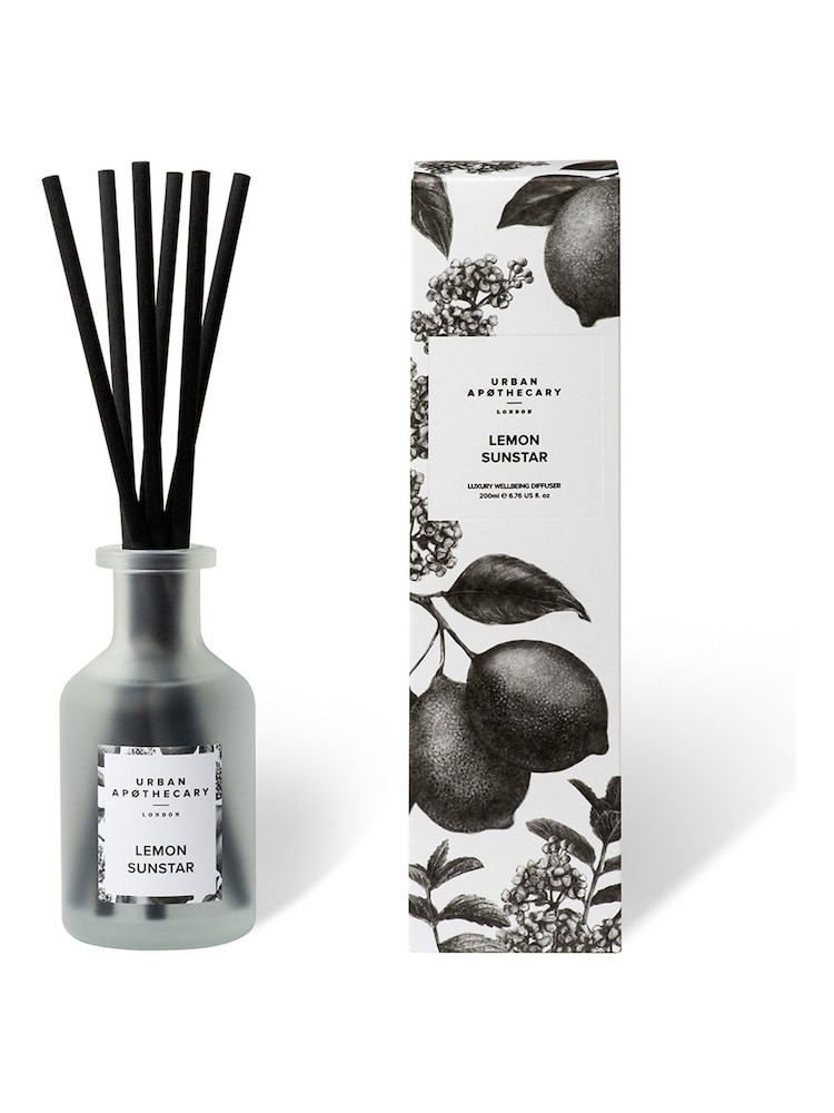 Urban Apothecary Lemon Sunstar Luxury Diffuser 200ml - Image 2 of 3