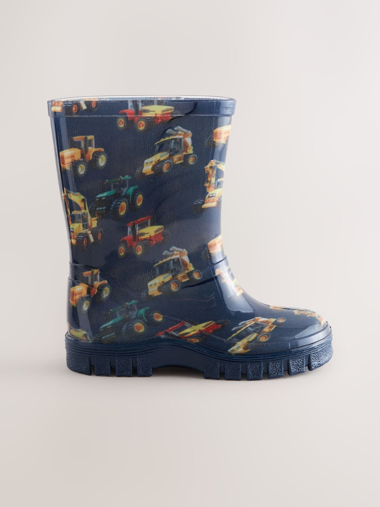 Navy Digger Wellies - Image 2 of 5
