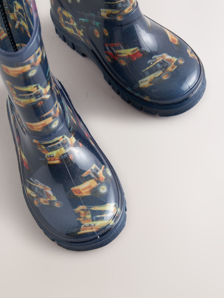 Navy Digger Wellies - Image 4 of 5