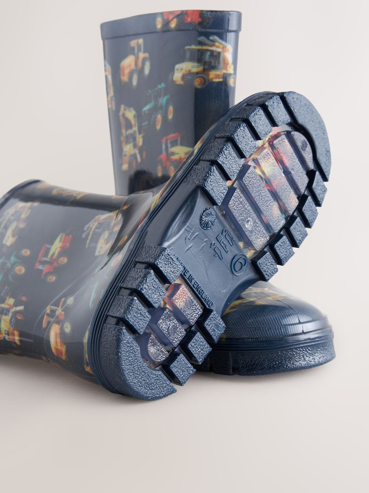 Navy Digger Wellies - Image 5 of 5