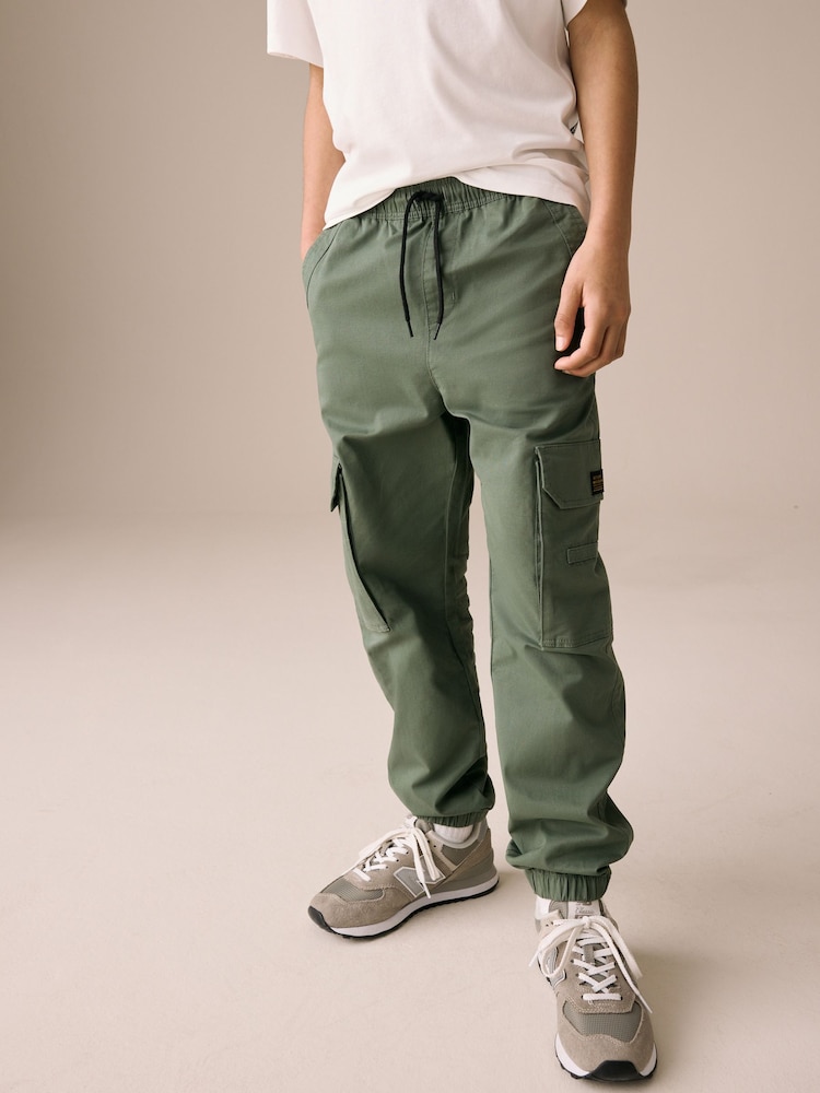 Green Cargo Trousers (3-16yrs) - Image 1 of 9