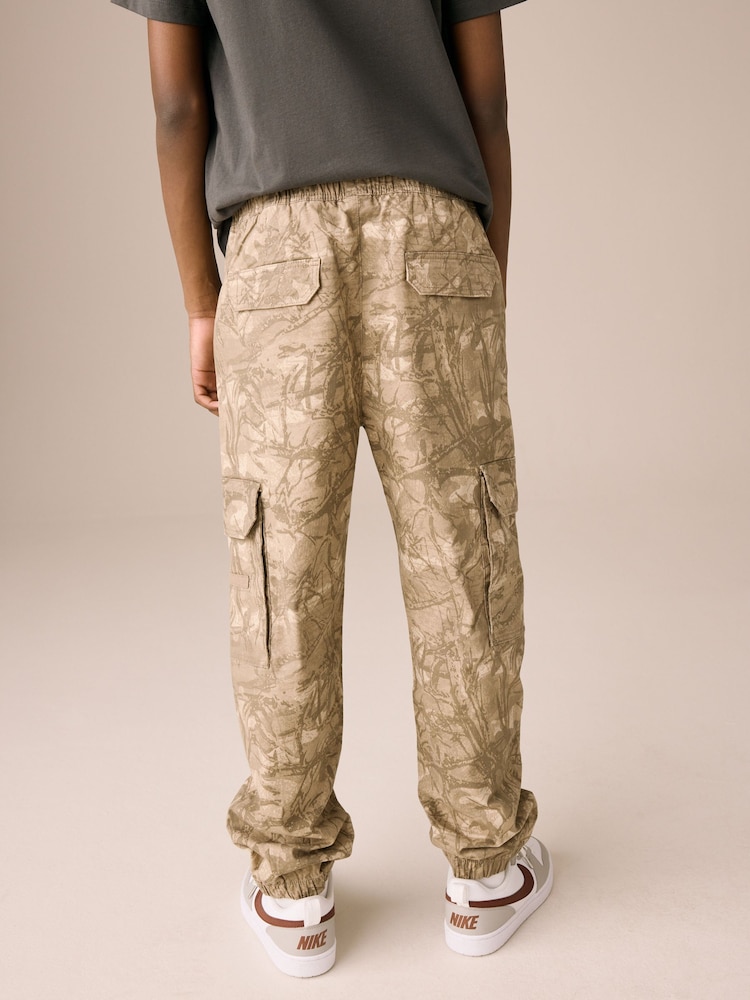 Stone Camo Cargo Trousers (3-16yrs) - Image 2 of 9 Stone Camo Cargo Trousers (3-16yrs) - Image 2 of 9