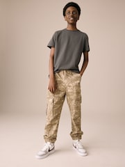 Stone Camo Cargo Trousers (3-16yrs) - Image 3 of 9