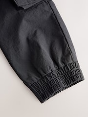 Black Cargo Premium Putty Trousers (3-16yrs) - Image 6 of 11