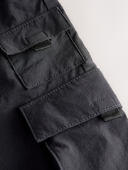 Black Cargo Premium Putty Trousers (3-16yrs) - Image 8 of 11
