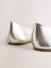 Gold Standard/Wide Fit Forever Comfort® Leather Round Toe Ballerinas - Image 10 of 10