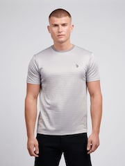 U.S. Polo Assn Mens Textured T-Shirt - Bild 1 von 7