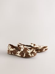 Animal Forever Comfort® Leather Round Toe Slim Driver Loafers - Image 2 of 5