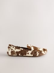 Animal Forever Comfort® Leather Round Toe Slim Driver Loafers - Image 3 of 5