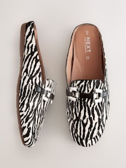 Zebra - Usnjeni natikači s kovinskim detajlom Forever Comfort® - Slika 1 iz 5