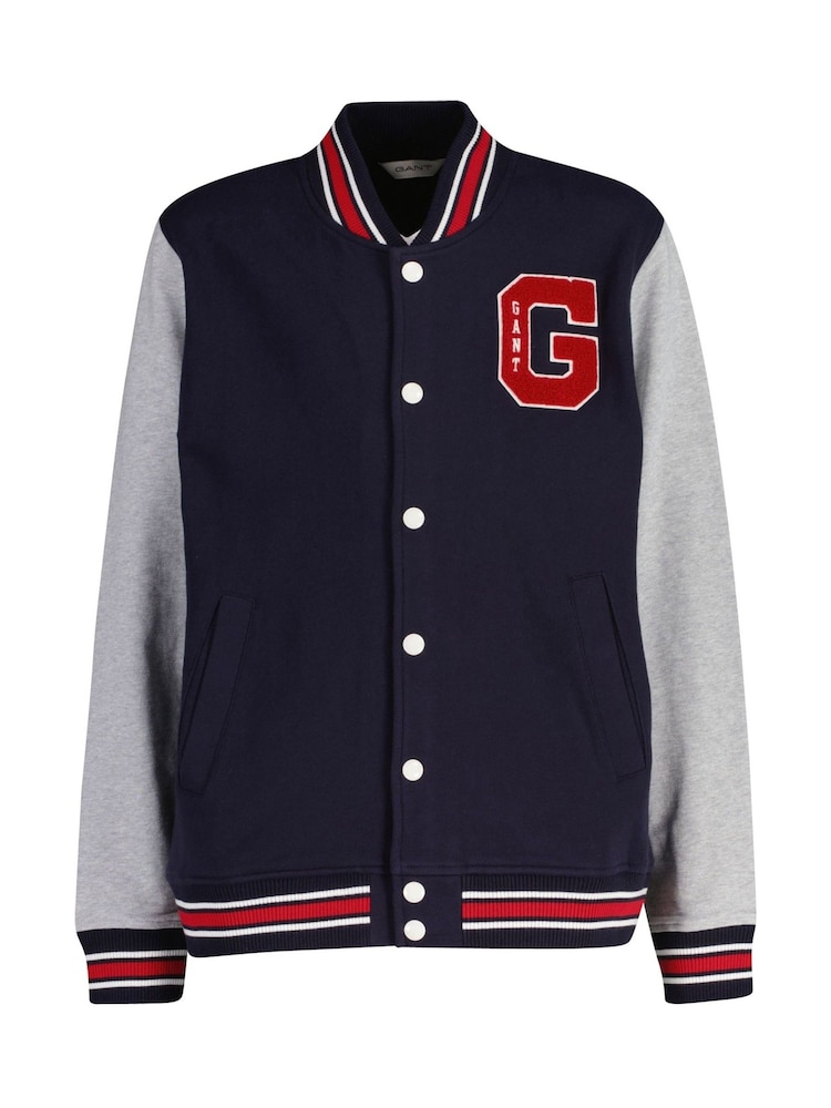 GANT Blue Varsity 100% Cotton Jacket - Image 1 of 3