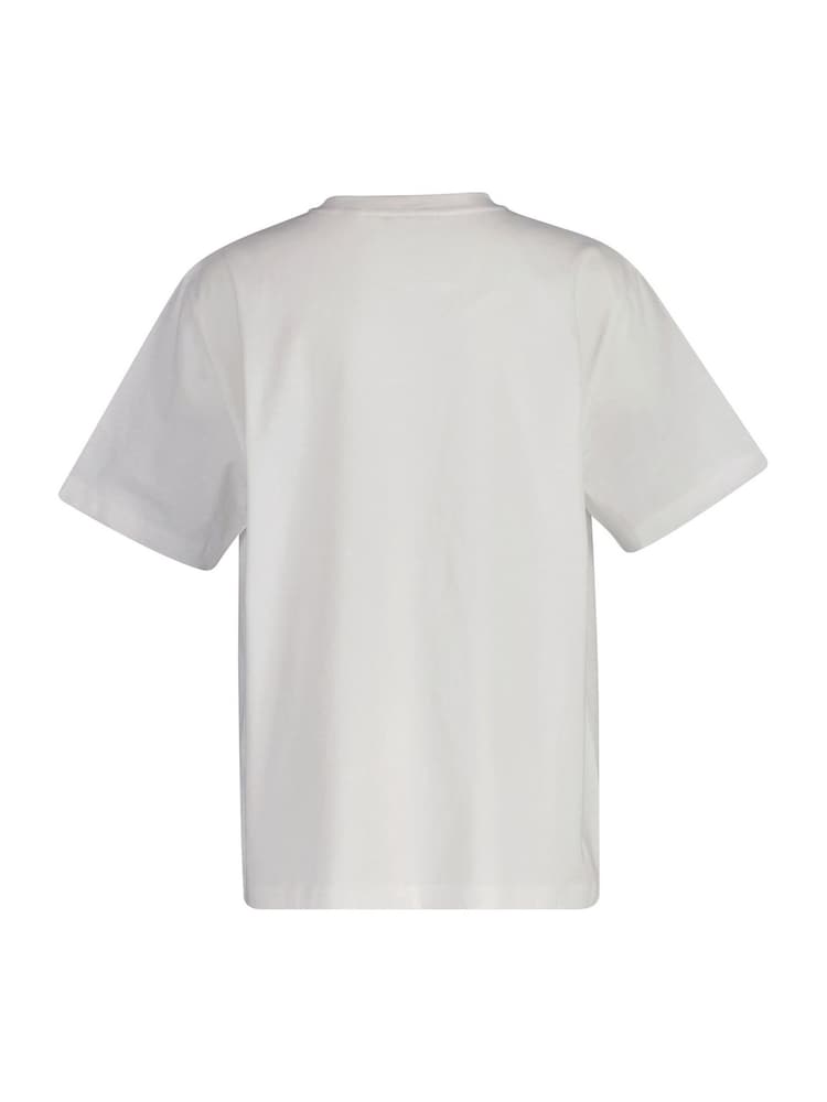 GANT White Kids Relaxed Fit Varsity Inspired Logo T-Shirt - Image 2 of 2