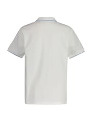 Blanco - GANT Kids Tipped Pique Polo Shirt - Imagen 2 de 3