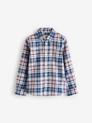 GANT Pink Boys Check Oxford Shirt - Image 1 of 3