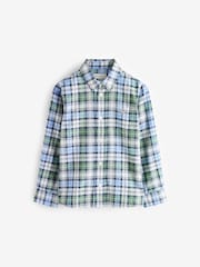 GANT Blue Boys Check Oxford Shirt - Image 1 of 4