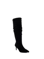 Dune London Black Slouchings Slouch Point Boots - Image 3 of 6