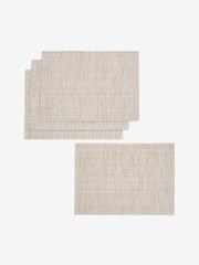 Set of 5 Gold Wipe Clean Placemats and Runners Set - Image 1 of 1