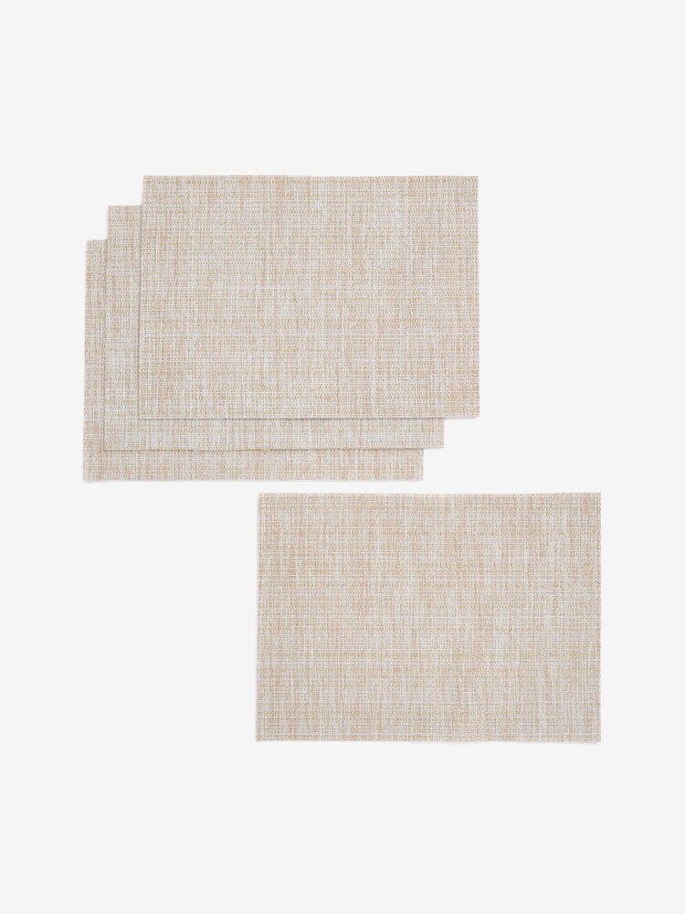Set of 5 Gold Wipe Clean Placemats and Runners Set - Image 1 of 1