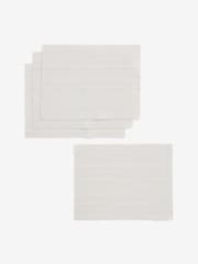 Set of 5 Silver Wipe Clean Placemats and Runners Set - Image 4 of 4