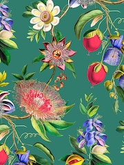Graham & Brown Teal Physic Garden 10M Wallpaper - Image 3 of 4