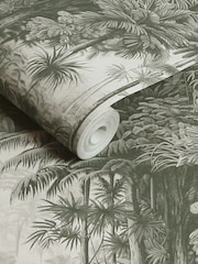 Graham & Brown Black & White Benmore Ridge 10M Wallpaper - Image 2 of 4