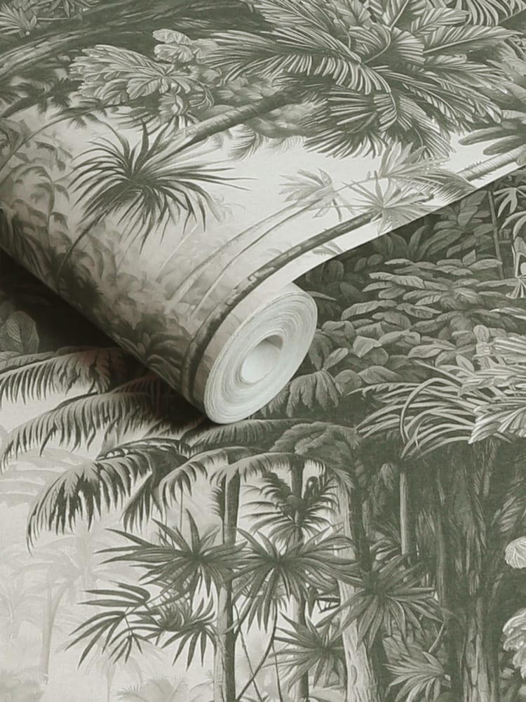 Graham & Brown Black & White Benmore Ridge 10M Wallpaper - Image 2 of 4