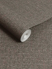 Graham & Brown Chocolate Albion Texture 10M Wallpaper - Image 3 of 4